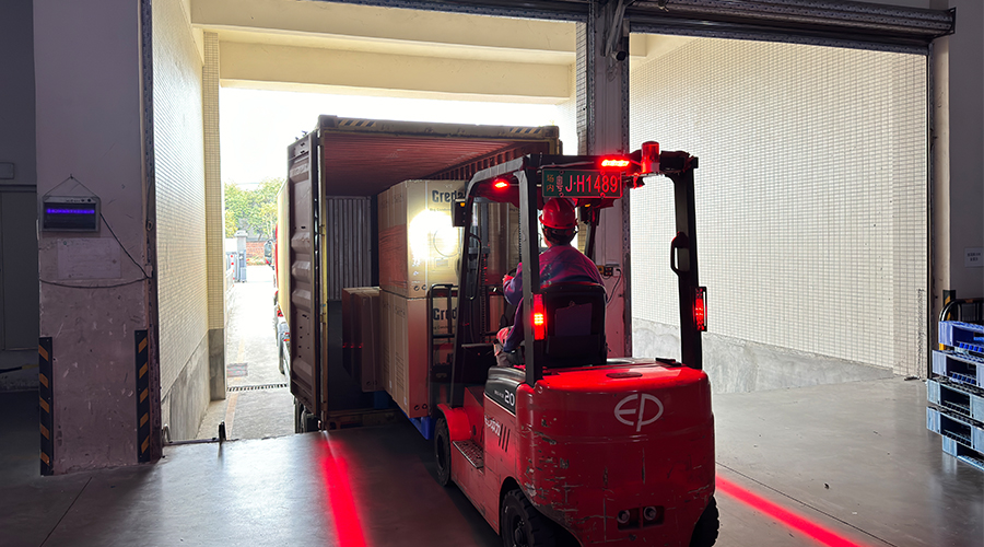 衣物烘干機出貨英國，開啟合作新篇