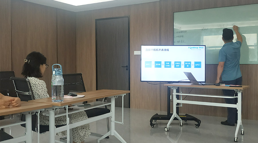 強化知識 提升技能！金環(huán)電器開展衣物烘干機產(chǎn)品知識培訓