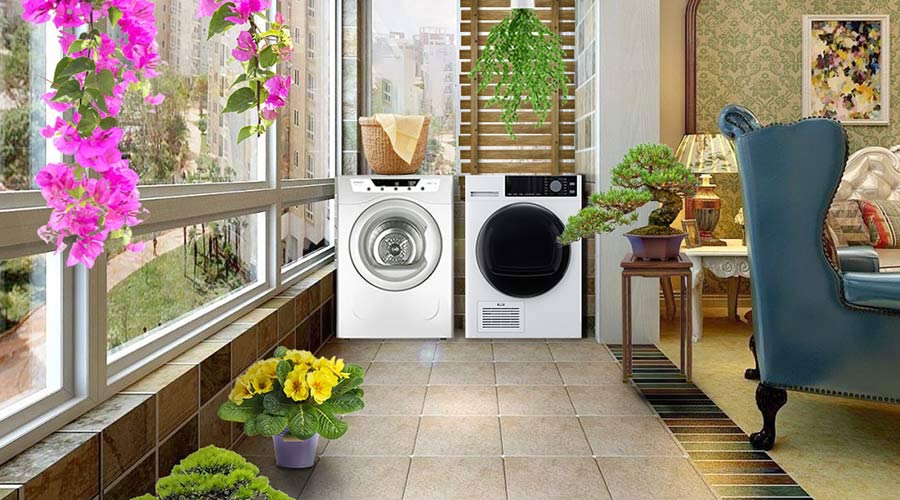 家居陽臺晾曬衣物不干怎么辦，衣物烘干機(jī)來解決！