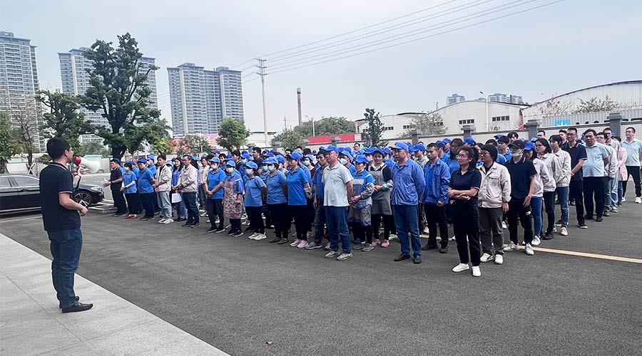 安全至上 防范未“燃”！金環(huán)電器開展消防安全演練