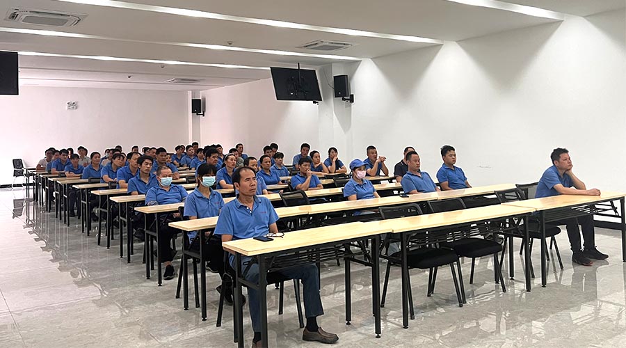 健康與安全！金環(huán)電器開(kāi)展職業(yè)健康知識(shí)專題培訓(xùn)