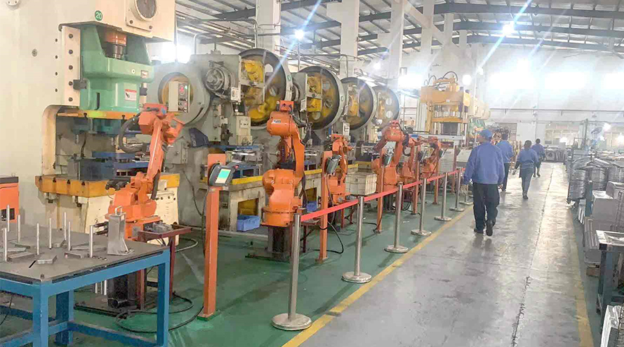 揭秘金環(huán)電器滾筒干衣機(jī)沖壓自動化生產(chǎn)是如何進(jìn)行的？