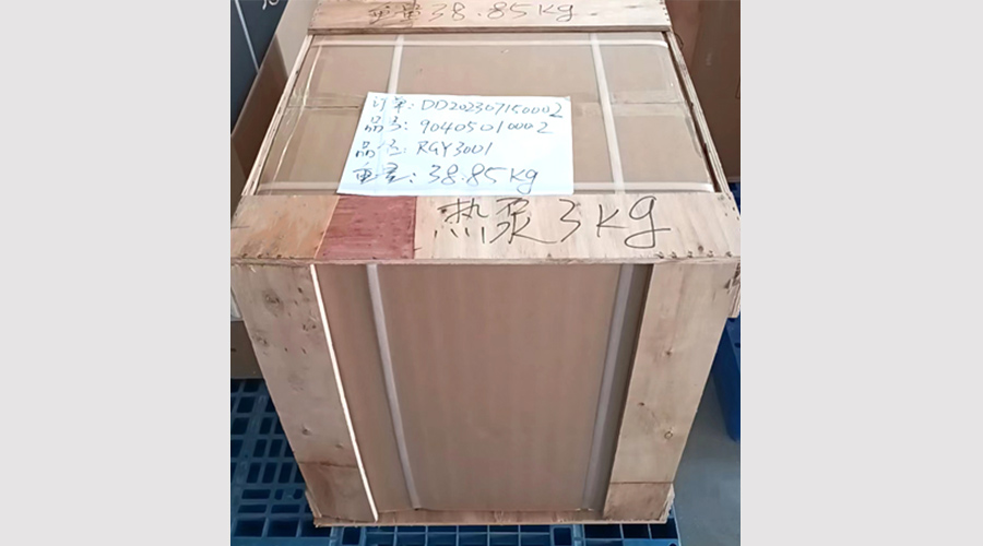 吸引客戶關(guān)注！金環(huán)電器熱泵滾筒干衣機小樣出貨國外