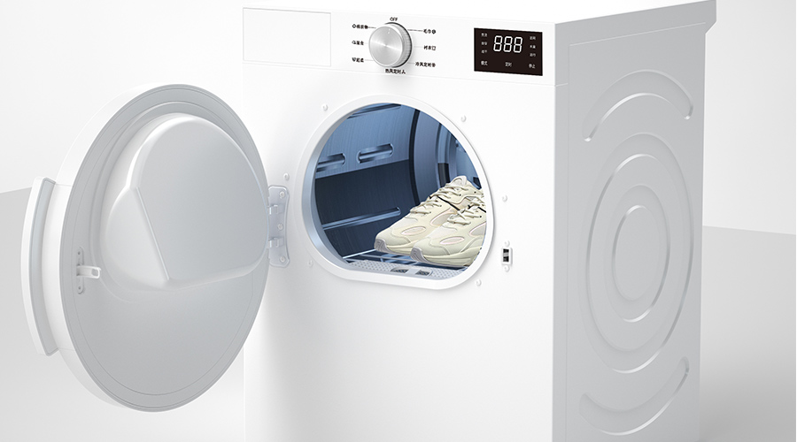 小型熱泵滾筒衣服烘干機受用戶青睞！其產(chǎn)品尺寸是多少