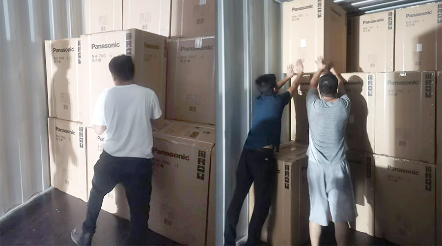 出貨速度！金環(huán)電器順利完成松下客戶的衣物烘干機(jī)出貨