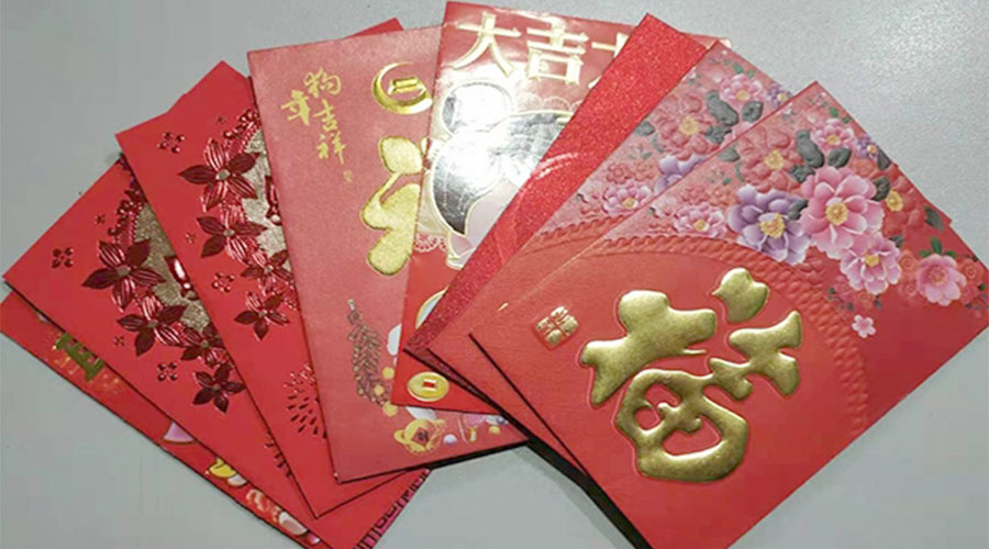 開工好彩頭！金環(huán)電器銷售部為員工派發(fā)開工紅包！