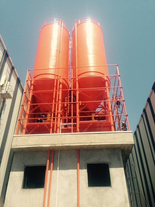 雷達(dá)料位計(jì)攪拌站應(yīng)用